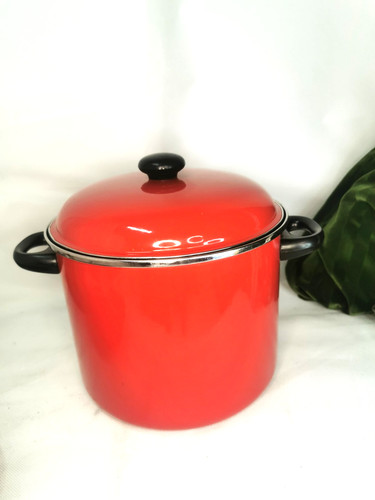 Viva spain red enamel - enamel, stockpot