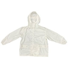 Genuine Austrian Army Snow Concealment Jacket Polyamid White Shell Suit - Small
