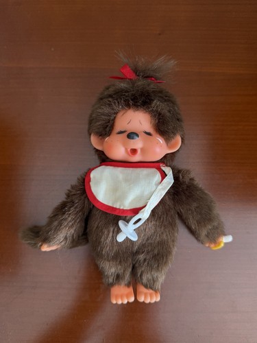 Rare vintage monchhichi plush - vintage,