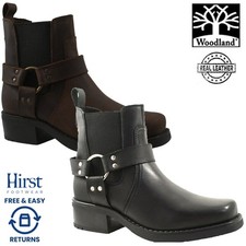 Mens Cowboy Boots Leather