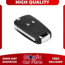 2 BUTTONS CAR KEY FOB CASE SHELL COVER FOR VAUXHALL ASTRA INSIGNIA ZAFIRA ADAM