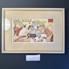 Signed framed print Linda Jane