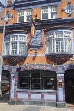 Photo 12x8 Purple Pub