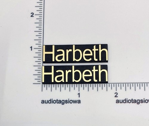 Harbeth custom incised - harbeth,