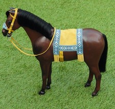 1:6 scale yellow leather