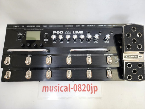 Line pod live - pod, guitar