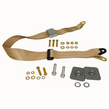VW Karmann Ghia Chrome Static Belt Tan and Classic Car Restoration Fixing Kit