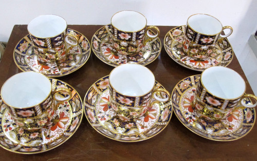 Set royal crown derby imari - set, 6