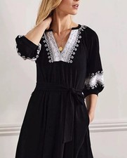 Boden Cotton blend belted