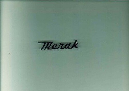 Maserati merak 95mm sign badge - merak,