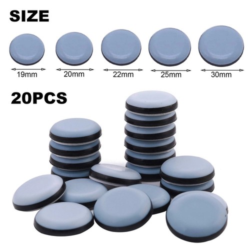 20x round furniture gliders - 4-20x,