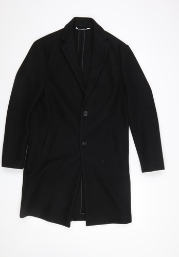 Zara men black - men's, overcoat