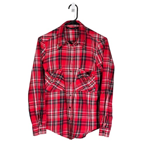 Zara womens shirt red - zara,
