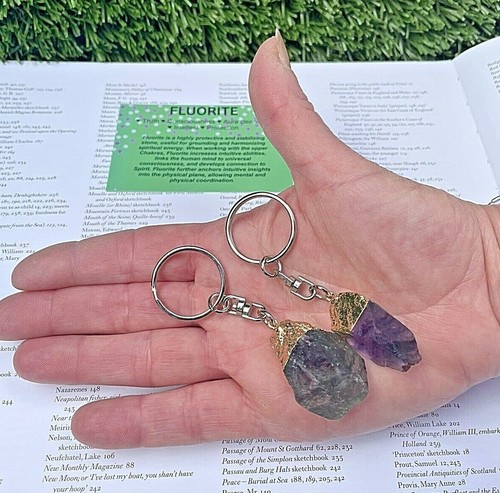 Chunk raw fluorite gem - of,