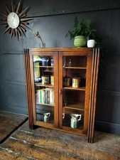 Antique Vintage Art Deco Oak