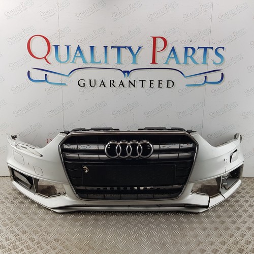 Audi front bumper white - audi, a4