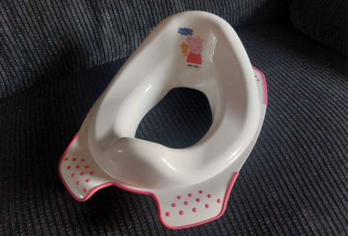 Peppa pig toilet training seat - peppa,