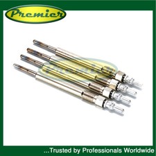 Premier 4x Diesel Heater Glow Plugs Fits Audi Seat Skoda VW 1.6 TDI 2.0 BiTDI GT