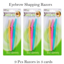 3/6/9/12 Eyebrow Razor Set