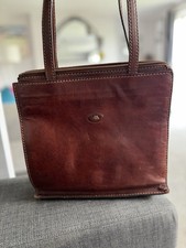 The Bridge Brown Leather handbag - new never used