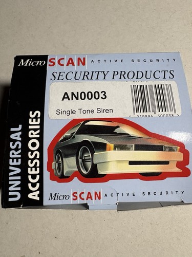 New volt car alarm siren - new,