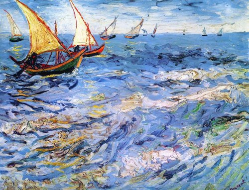 Old vintage vincent van - old,
