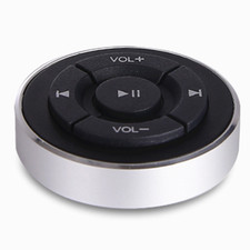 Bluetooth Car Steering Wheel Remote Music Control Button For IOS Android Phone