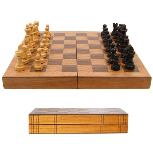 Inch chess set solid wood - inch,