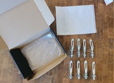 8 x Antiluce Drop Catch Fasteners. M8 x 38mm and M10 x 30mm trailer, gates, Door