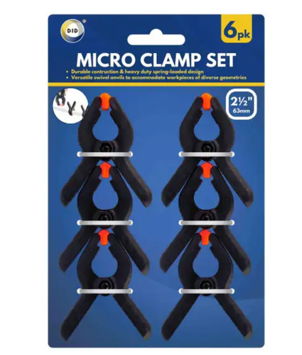Clamp set plastic spring - plastic,