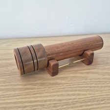 Vintage Wooden Kaleidoscope with Stand Mid Century Modern Colourful Optical 