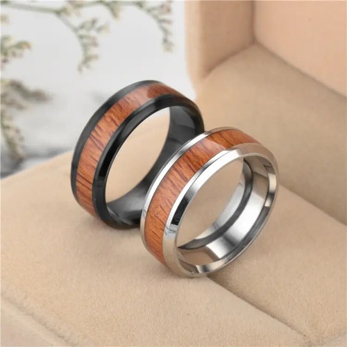 Stainless steel wooden inlay - stainless,