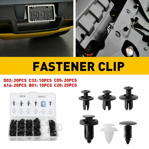 100pcs bumper fender hood - 100pcs,