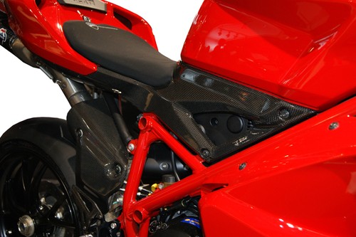 Side fairings carbon fiber - side,
