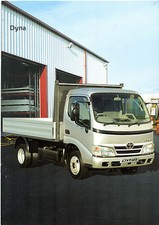 Toyota Dyna 2010 UK Market Sales Brochure 300 SWB 350 MWB LWB