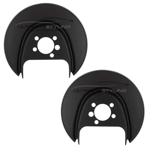 Rear brake disc dust shields - dust,