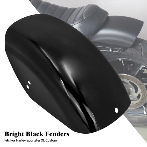 Black rear fender mudguard for - rear,