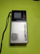 📺 Vintage 1980s Sony Watchman Model FD-20A Handheld Walkman TV Working 