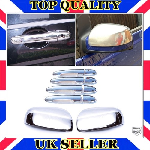 Chrome mirror cover 4 door - chrome,