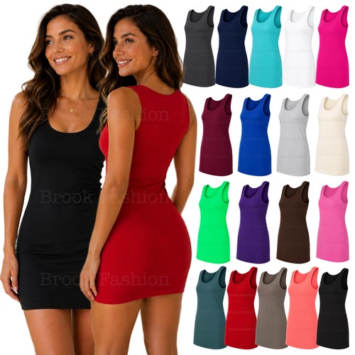 Womens sleeveless mini - womens,