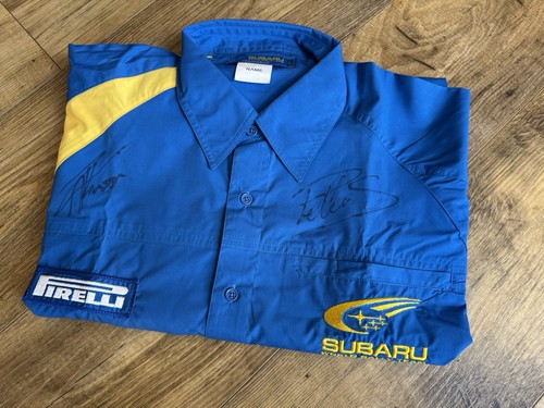 Peter solberg signed subaru - solberg,