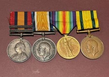 QSA WW1 Territorial Force War Medal Group Scottish Horse RARE