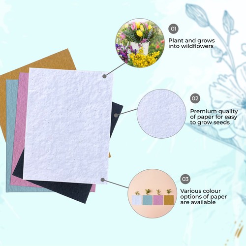 Seed paper sheet - seed,
