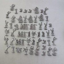 Vintage White Metal Cowboys