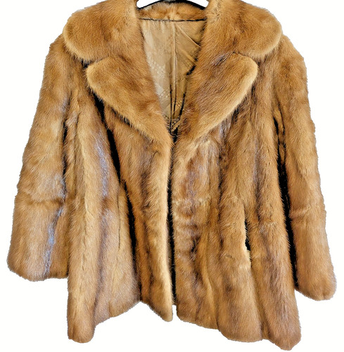 Vintage ladies real mink fur - real,