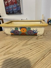 Lovely Large Clarice Cliff Planter In Gayday Some Paint Loss, an Honest Piece