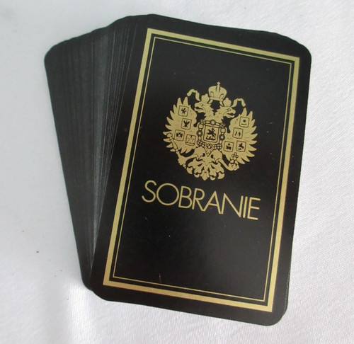Vintage sobranie playing cards - playing,