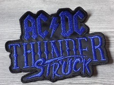 AC/DC Patch Shape Heavy Rock
