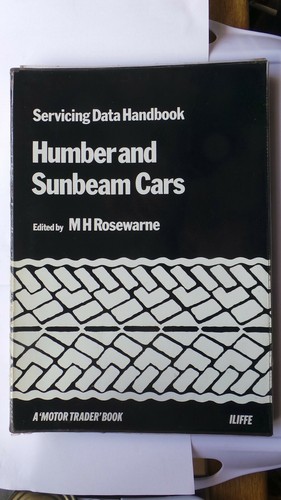 Sunbeam cars servicing data - sunbeam,