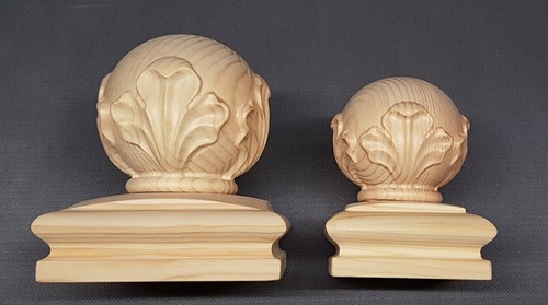 Stair newel post - cap, to